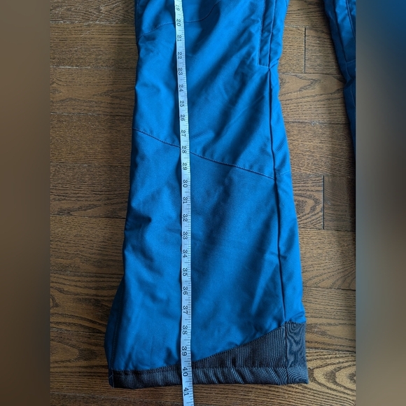 RIPZONE thermal fleece insulated ski/snowboarding/snow pants blue women's size M - Picture 10 of 13